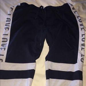 “Love” Capri Sweatpants